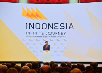 Jokowi Bicara Ambisi Indonesia Jadi Basis Hilirisasi Industri Global di Hannover Messe 2023