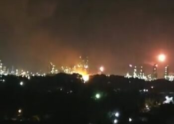 Ledakan Kilang Pertamina Internasional di Dumai, 9 Pekerja Terluka