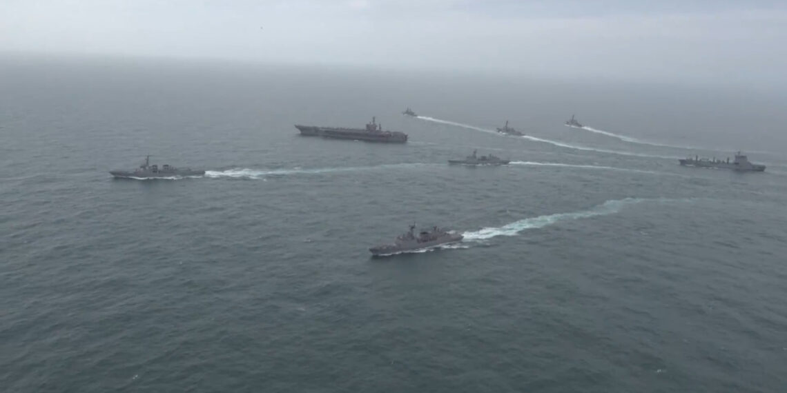 Militer Korea Selatan, AS dan Jepang Gelar Latihan Gabungan