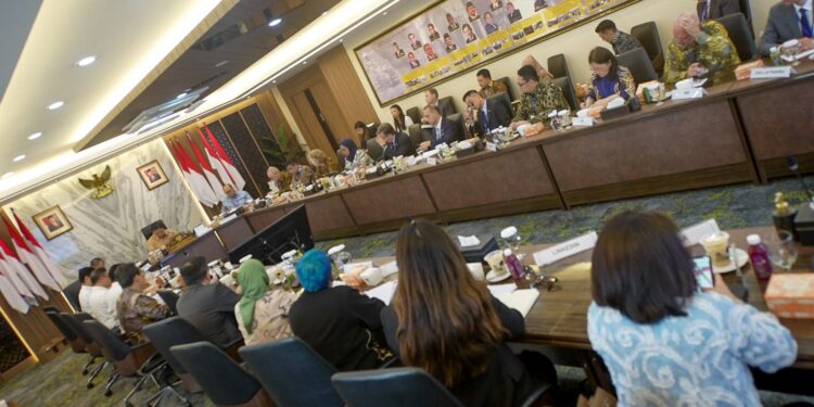 Delegasi Boeing, IBM, VISA, Qualcomm dan Exxon Temui Airlangga, Ada Apa?