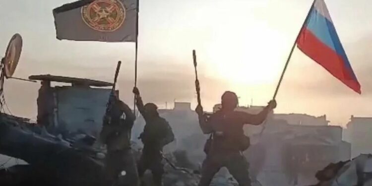 Pasukan Rusia Taklukan Kota Bakhmut