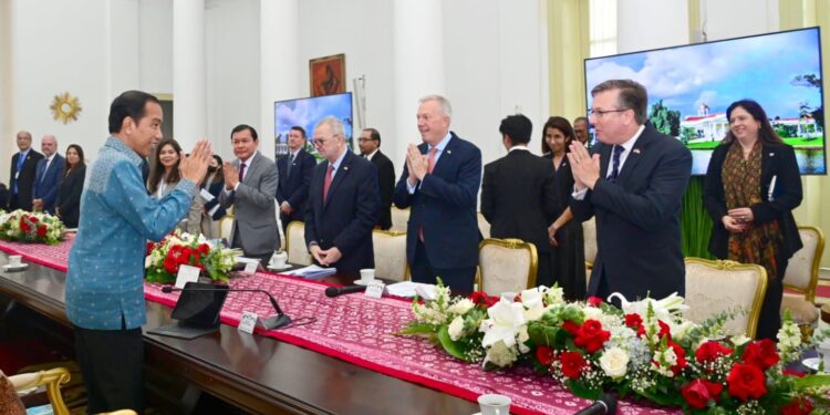 Delegasi US-ASEAN Business Council Bertemu Jokowi, Bahas Apa Saja?