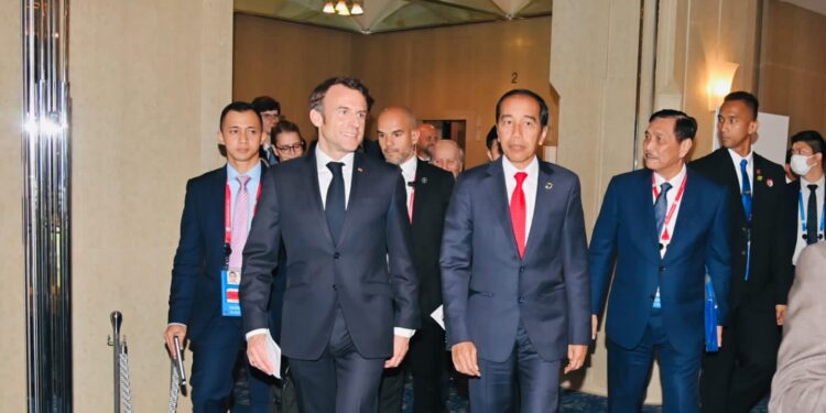 Jokowi dan Macron Bahas 4 Agenda Krusial