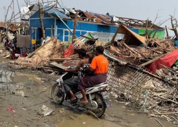 5,4 Juta Jiwa di Myanmar Menderita akibat Topan Mocha