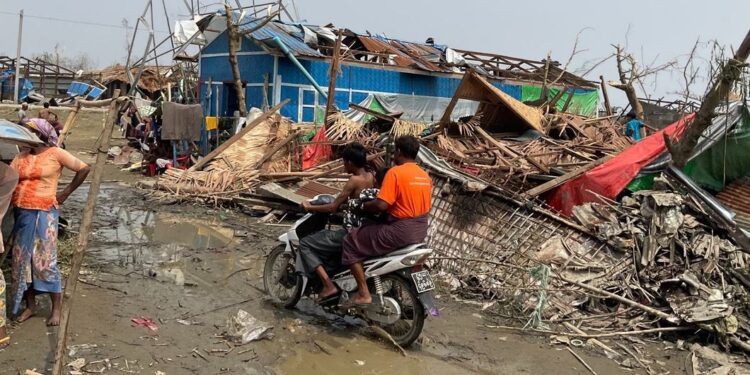 5,4 Juta Jiwa di Myanmar Menderita akibat Topan Mocha