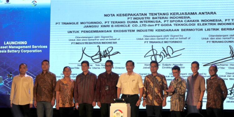 BUMN Indonesia dan BUMN China Kolaborasi Pengembangan Baterai