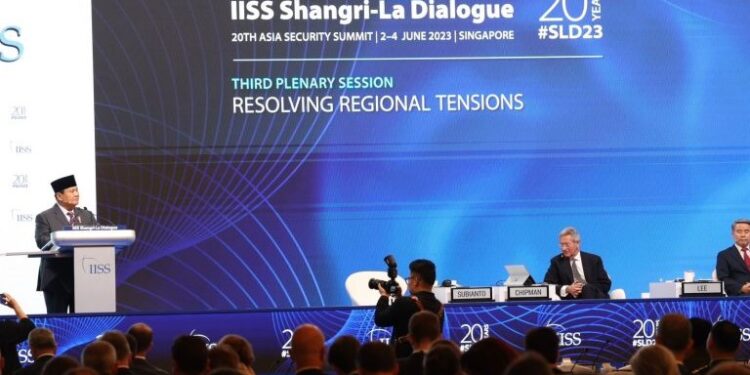 Prabowo Bicara Ancaman Global dan Konfrontasi di Forum IISS Shangri-La Dialogue