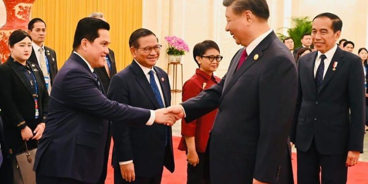 Erick Thohir: Relasi Ekonomi Indonesia-China Tumbuh Pesat
