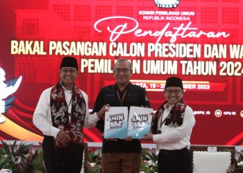 Indonesian Election: 2 Pairs of Presidential Candidates and Vice Presidential Candidates Register with the KPU