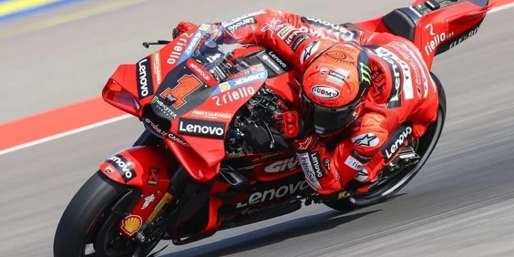Pembalap Ducati Francesco Bagnaia Juara di MotoGP Indonesia