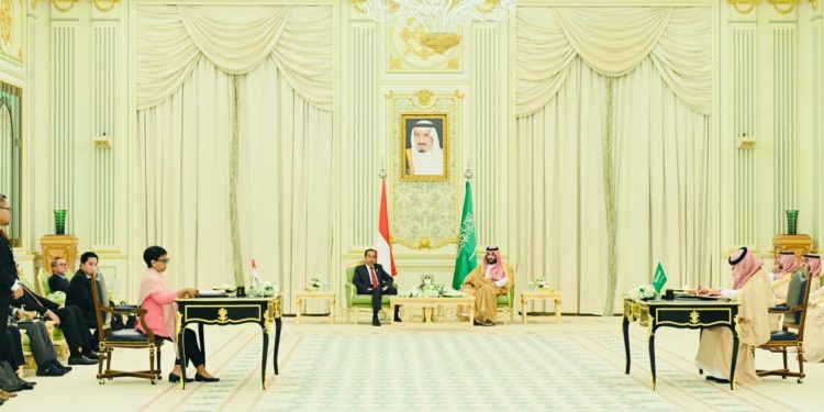 Indonesia-Arab Saudi Bentuk Dewan Koordinasi Tertinggi