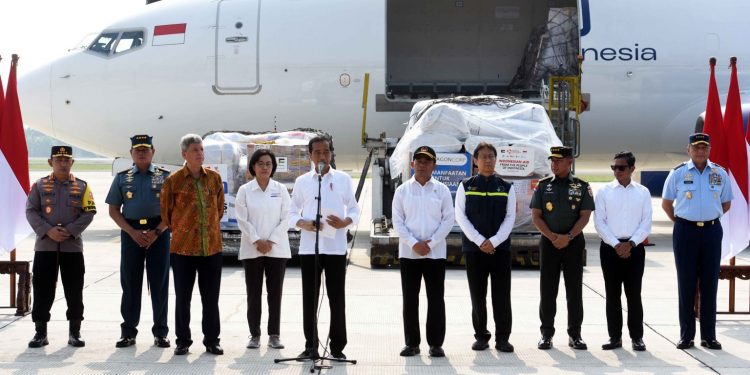 Indonesia Sends 21 Tons of 2nd Phase Humanitarian Aid to Palestine