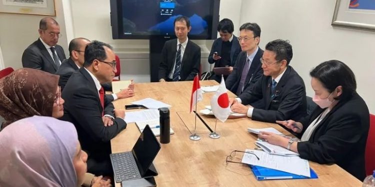 Indonesia and Japan Discuss Continuation of the Jakarta MRT Project and Patimban Port