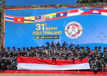 Indonesia is the Overall Champion of the 31st ASEAN Armies Rifle Meet (AARM) in Bangkok