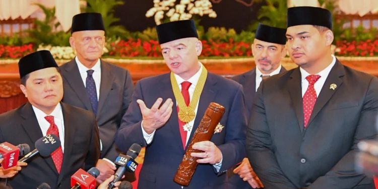 FIFA President: Indonesian Football Can Compete at Asian to World Level