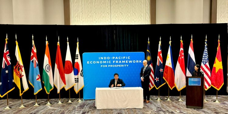 First in the World, 13 IPEF Partner Countries Sign Supply Chain Agreement in the Indo Pacific Region