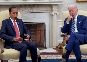 This is Biden’s Expression when Jokowi Asks for an end to Israeli Atrocities in Gaza