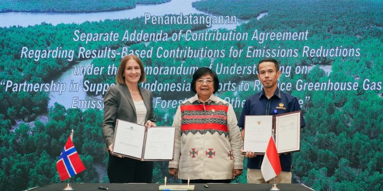 Norway Continues $100 Million Contribution to FOLU Netsink Indonesia