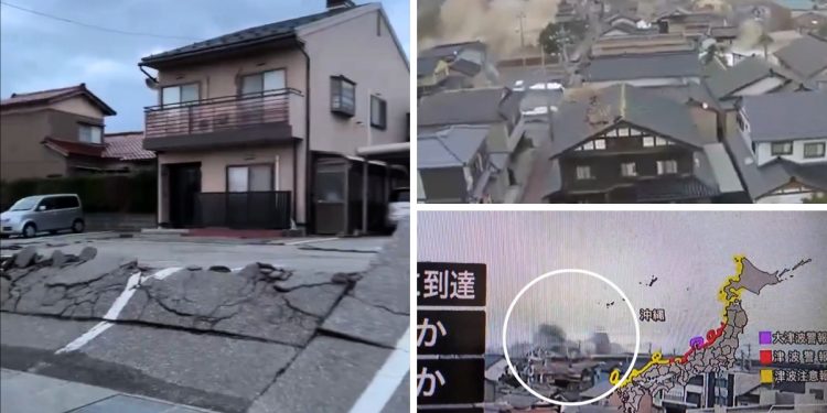 Japan Hit by 7.6 SR Earthquake and Tsunami, Korea and Russia on Alert