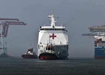 Indonesian Ship Sails in the Red Sea, Aid for Gaza Lands in Egypt