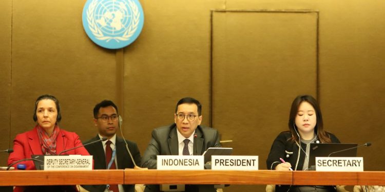 Indonesia is Trusted to Lead the Global Conference on Disarmament