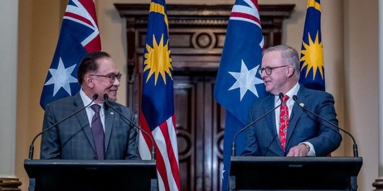Malaysia and Australia Commit to Supporting ASEAN Centrality and AOIP