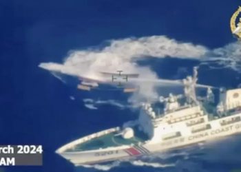 3 Filipino Soldiers Injured by Chinese Coast Guard Water Cannon Attack