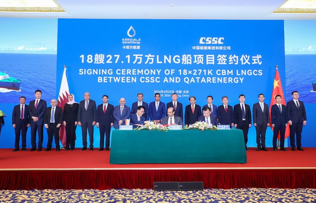 QatarEnergy Inks $6 Billion Deal With Chinese Shipbuilder For 18 LNG ...