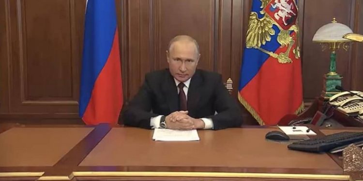 Putin: Crocus Terror Masterminds Sought to Undermine Russian National Unity