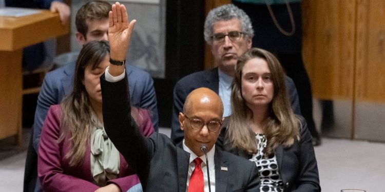 US Vetoes Palestine’s Request for Full UN Membership