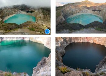 Lake Water Changes Color, Mount Kelimutu Status Raised to Alert