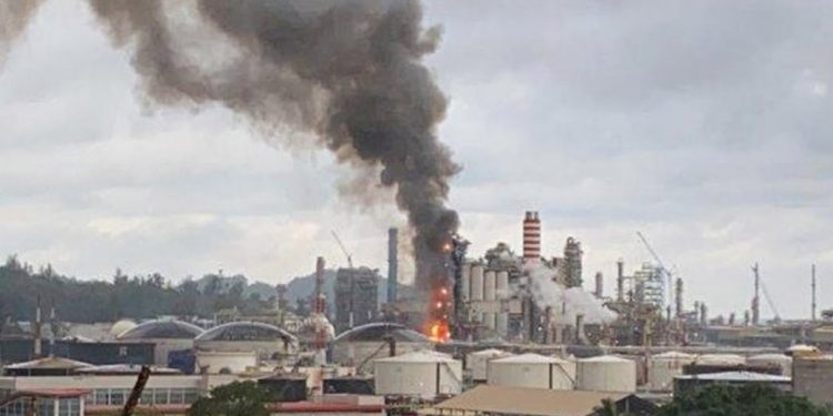 Pertamina International Refinery Balikpapan Unit Fires
