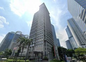 Graha CIMB Niaga Jakarta Building Burned