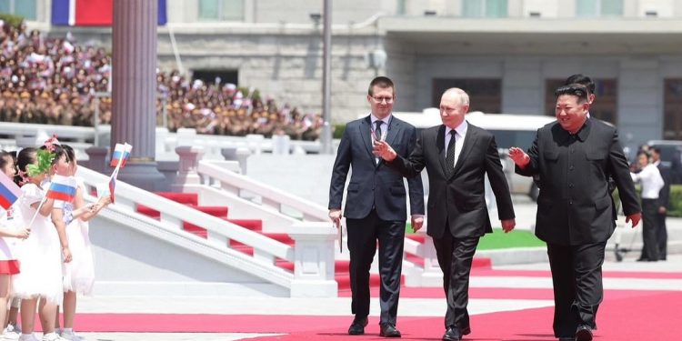 Putin Begins Visit to North Korea