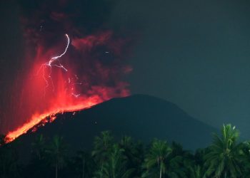 Volcanic Eruptions in Indonesia Are Not Interrelated