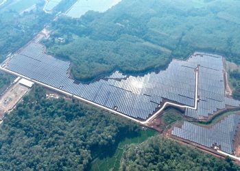 The Largest Ground-Mounted Solar Power Plant in Indonesia Officially Operates