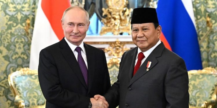 Prabowo and Putin Meet at the Kremlin, Discuss Indonesia-Russia Cooperation