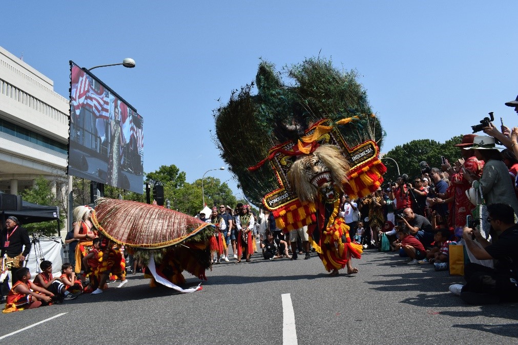 Festival Indonesia terbesar di Amerika menampilkan parade budaya dan Reog Ponorogo