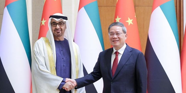 UAE Committed to Strengthening Bilateral Relations with China