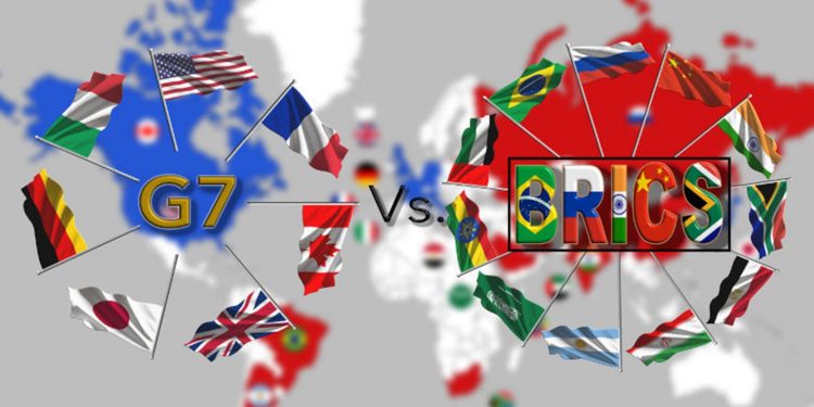 Economic Gap between BRICS and G7 to Grow