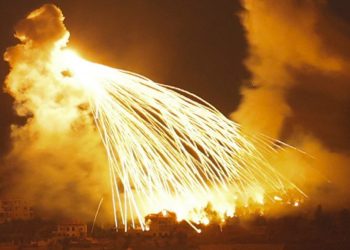 Israeli Military Uses Phosphorus Bombs to Attack Southern Lebanon