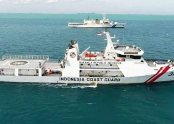 Indonesian Coast Guard Expels China Coast Guard in Natuna Sea