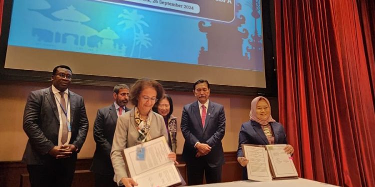 Indonesia, UNDP and TBI Sign MoU on Global Blended Finance Alliance
