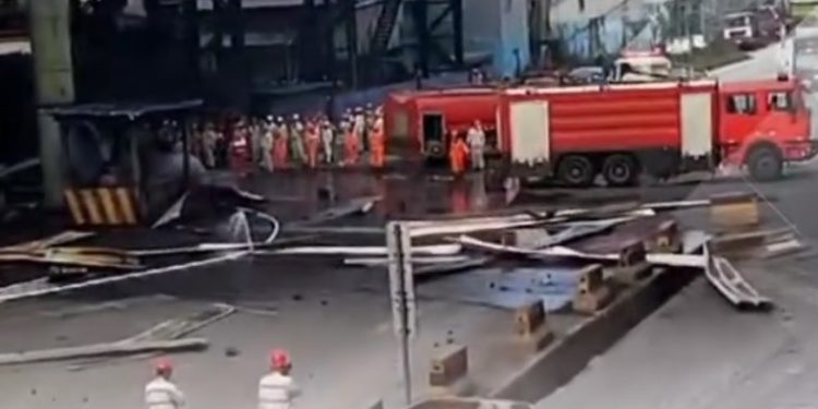 Explosion in IMIP Area Occurs Again, One Worker Dies