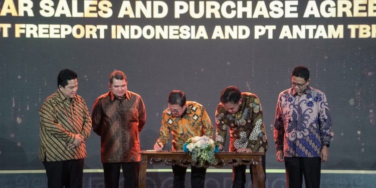 Freeport-Antam Sign Gold Sale and Purchase Agreement, Indonesia Saves US$12 Billion