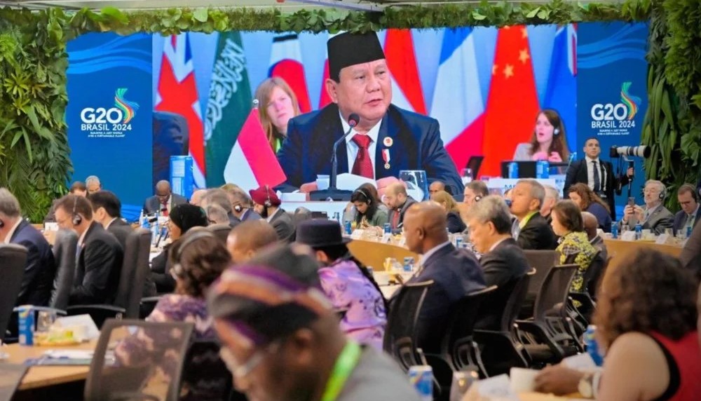 G20 Summit Brazil President Prabowo Claims Carbon Credits for