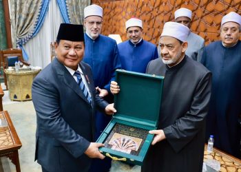 Prabowo Meets Grand Sheikh Al-Azhar, Strengthening Religious and Educational Relations