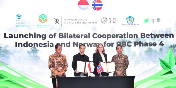Indonesia and Norway Launch RBC-4, Real Action for Global Climate
