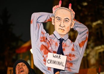 Demonstrators Urge Poland to Arrest Netanyahu