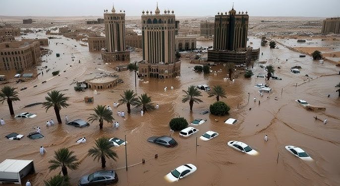 City of Mecca Hit by Massive Flooding